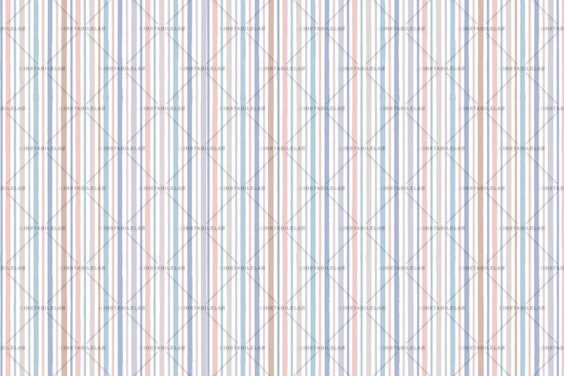 Seamless Stripe Pattern, Hand drawn water sea modern vector background. Blue beach brush stroke, watercolor color paint lines, summer beach abstract illustration
