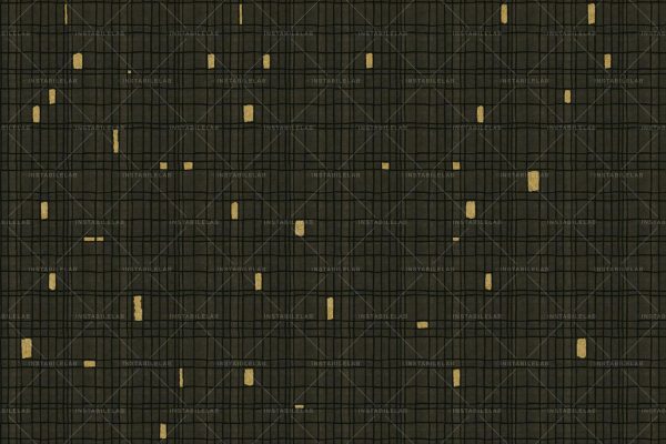 Brooke is a modern geometric wallpaper with a black background from the 24K collection by Instabilelab. 