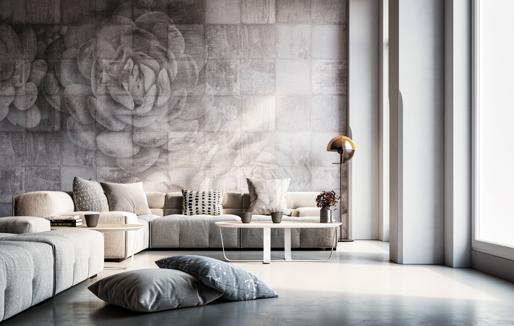 Grey Wallpaper defies design trends with its refined, modern, and timelessly elegant color. Discover the collection.