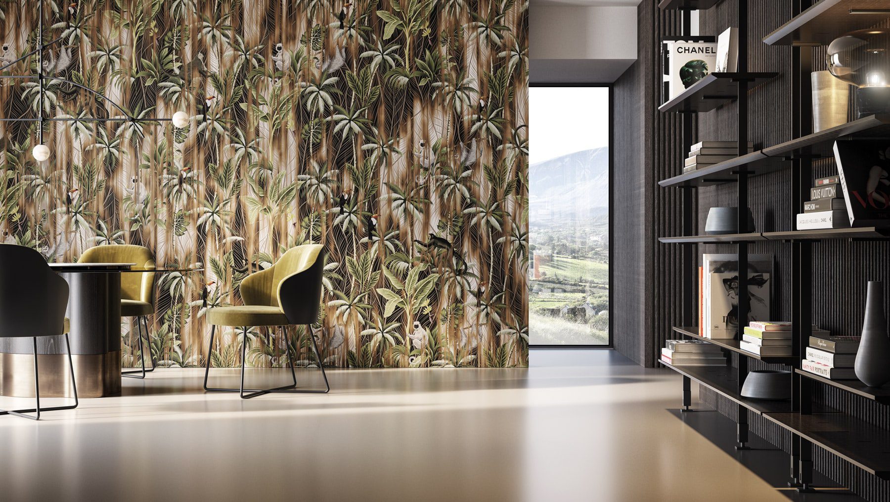 The Nature Wallpaper Instabilelab is designed with Style, the beauty of nature for interior design. Discover the exclusive collection.