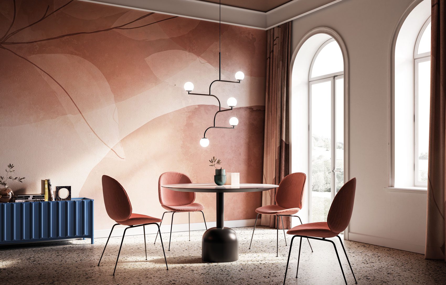 La Papier Peint de Luxe d'Instabilelab décore et aménage les espaces avec style, élégance et raffinement. Découvrez notre collection.