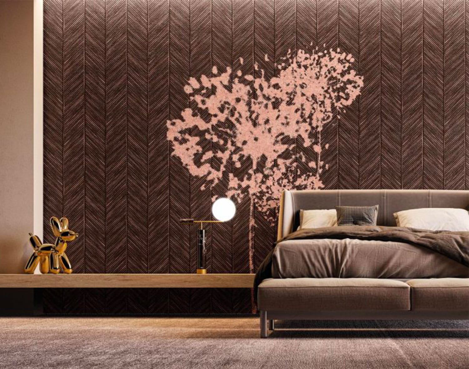 Wallpaper and interior design: the art of decoration passes through walls