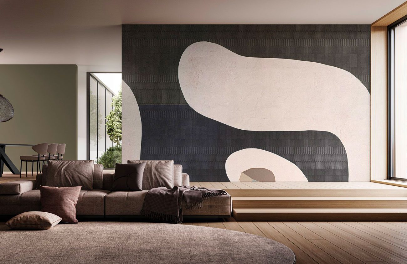valorizzare il tuo living con un accent wall